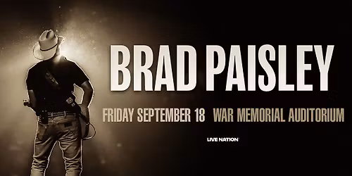 Brad Paisley Live