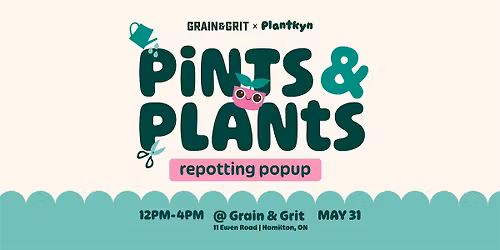 Pints & Plants: Houseplant Repotting Pop-Up