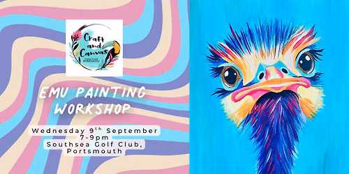Craft and Canvas Painting Workshop: Emu