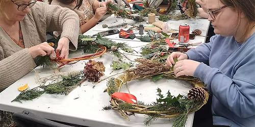 Christmas Wreath Crafting
