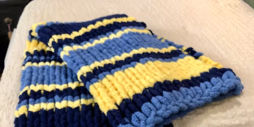 Hand Knit Chunky Blanket Class with Jennifer Dancy