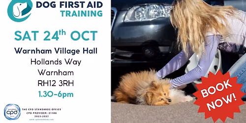 Horsham Dog First Aid Workshop
