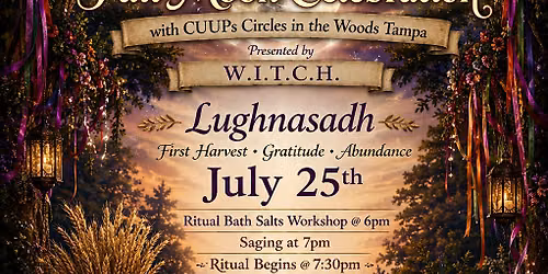 Ritual Bath Salts @ CUUPS Tampa Full Moon Celebration