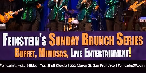 SOLD OUT! Mimosas & Motown: Sunday Brunch in ANZU November 9th, Brunch in Anzu at 11:30 AM \/ Show at 12:45 PM