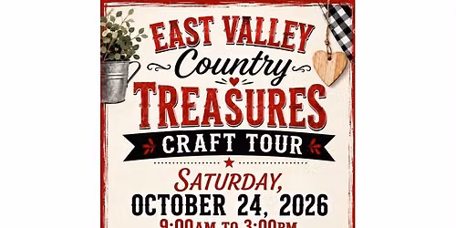 East Valley Country Treasures Craft Tour - East Valley High School location