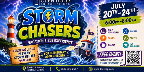 "Storm Chasers" Vacation Bible Experience