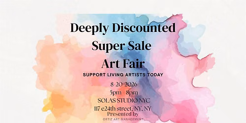 The Deeply Discounted, Super Sale Art Fair