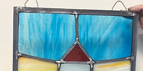 Making an A4 Stained Glass Panel