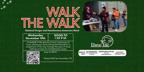Walk the Walk with Dove, Inc.