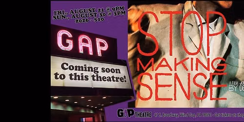 Stop Making Sense