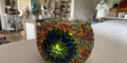 Mosaic Candle Holder
