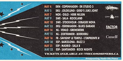 The Commoners Madrid Tickets