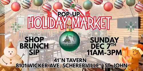 Pop-up Holiday Market @ 41\u02daN Tavern