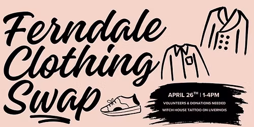 Ferndale Clothing Swap