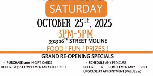 Serenity Salon and Day Spa Grand Re-Opening