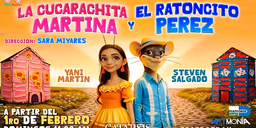 LA CUCARACHITA MARTINA Y EL RATONCITO P\u00c9REZ
