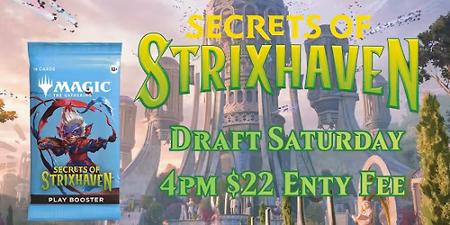 Secrets of Strixhaven Draft 