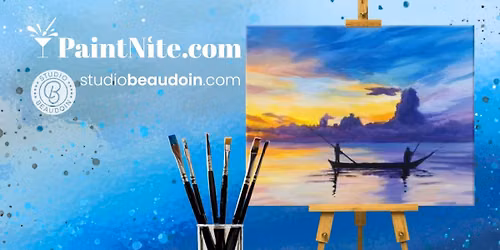 Paint Nite: Fishing at Sunrise