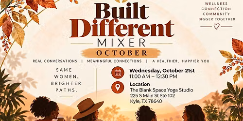 October Built Different Mixer