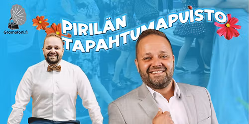 Piril\u00e4n tapahtumapuiston sunnuntaitanssit 28.6. Antti Ahopelto & Etiketti
