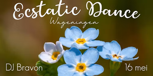 Ecstatic Dance Wageningen met DJ Bravon