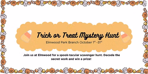 Trick Or Treat scavenger hunt