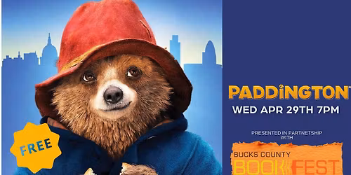 Free Screening | PADDINGTON (2014) w\/ Bucks County Bookfest