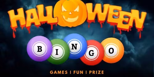 Playford fishing and outdoor club Halloween bingo