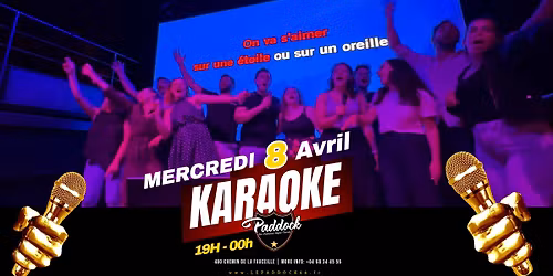karaok\u00e9 festif mercredi 8 avril