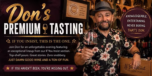 Don's Premium Tasting