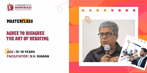 Agree to Disagree: Art of Debating with SV Raman