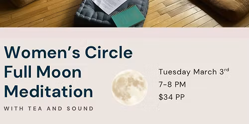 Full Moon Women\u2019s Circle