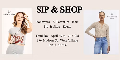Sip & Shop West Village, NYC