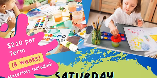 \ud83c\udfa8Kids Art Class- SATURDAY