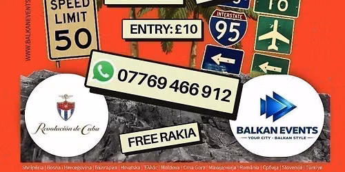BALKAN Party NOTTINGHAM - Summer Party