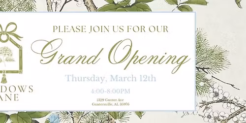 MEADOWS LANE GRAND OPENING