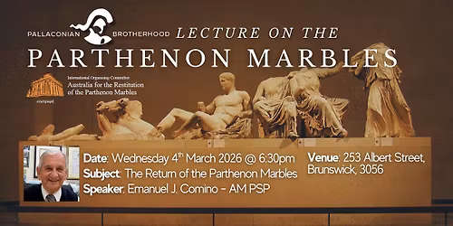 Lecture: The Return of the Parthenon Marbles