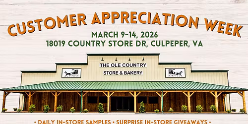 Customer Appreciation Week 2026