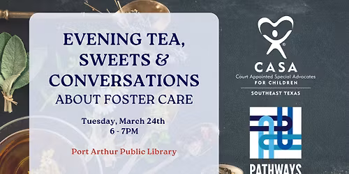 Southeast Series: Tea & Sweets with Pathways and CASA