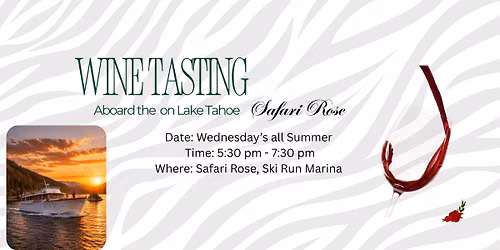 Silver Oak A Napa Valley Icon on Lake Tahoe Wine Tasting & Cruise