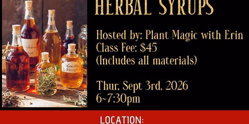 Herbal Syrups