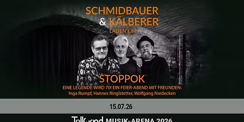 Schmidbauer & K\u00e4lberer laden ein: Stoppok | Tollwood Musik-Arena 2026