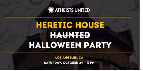 Heretic House Halloween Party, Clothing Drive, and Fundraiser