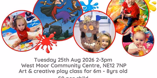 SOLD OUT Julia Donaldson inspired Family ARTventurers class