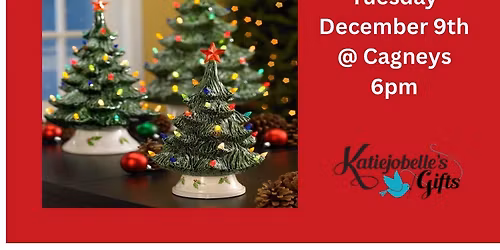 Ceramic Christmas Paint Night #2 @Cagneys