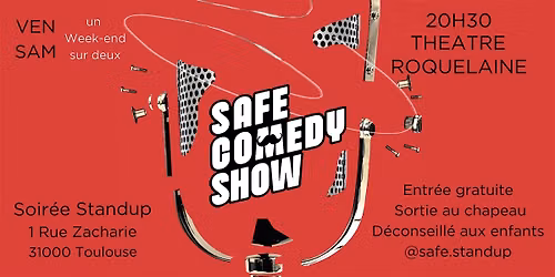 Safe Comedy Show - 1h de Standup