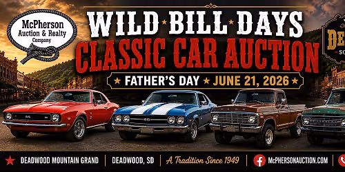 2026 WILD BILL DAYS CLASSIC CAR AUCTION