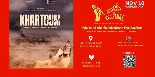 Mutual aid fundraiser for Sudan - Khartoum, Five Lives One City...The Fate of a Nation