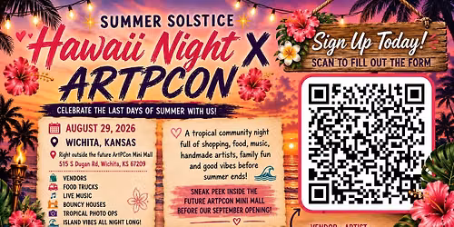 Summer Solstice Hawaii Night X ArtPCon 2026