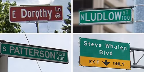 Street Names of Dayton